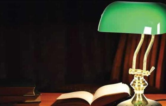Зеленая лампа на стол - 88 фото
